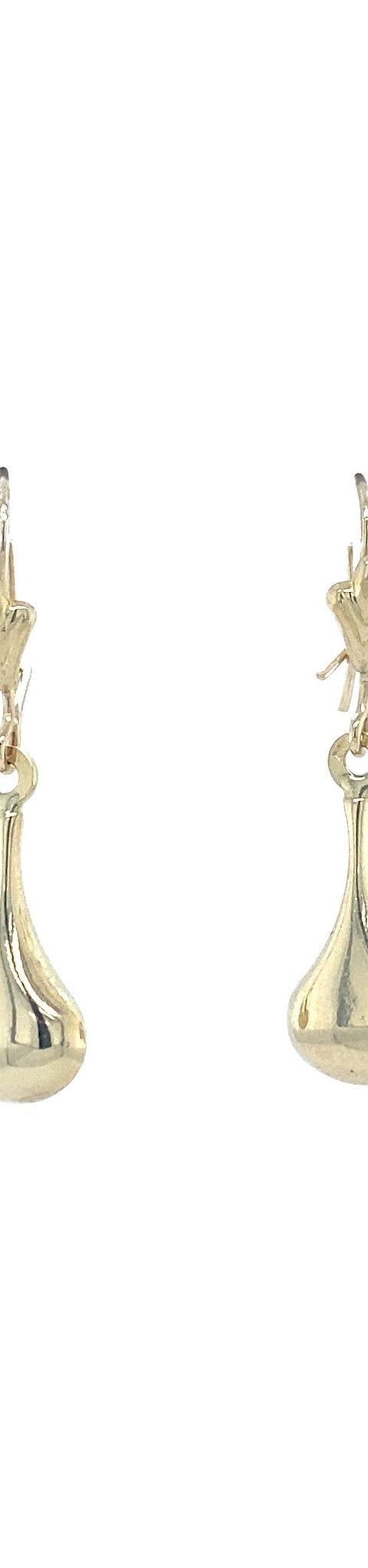 Vintage 8K Gold Drop Earrings